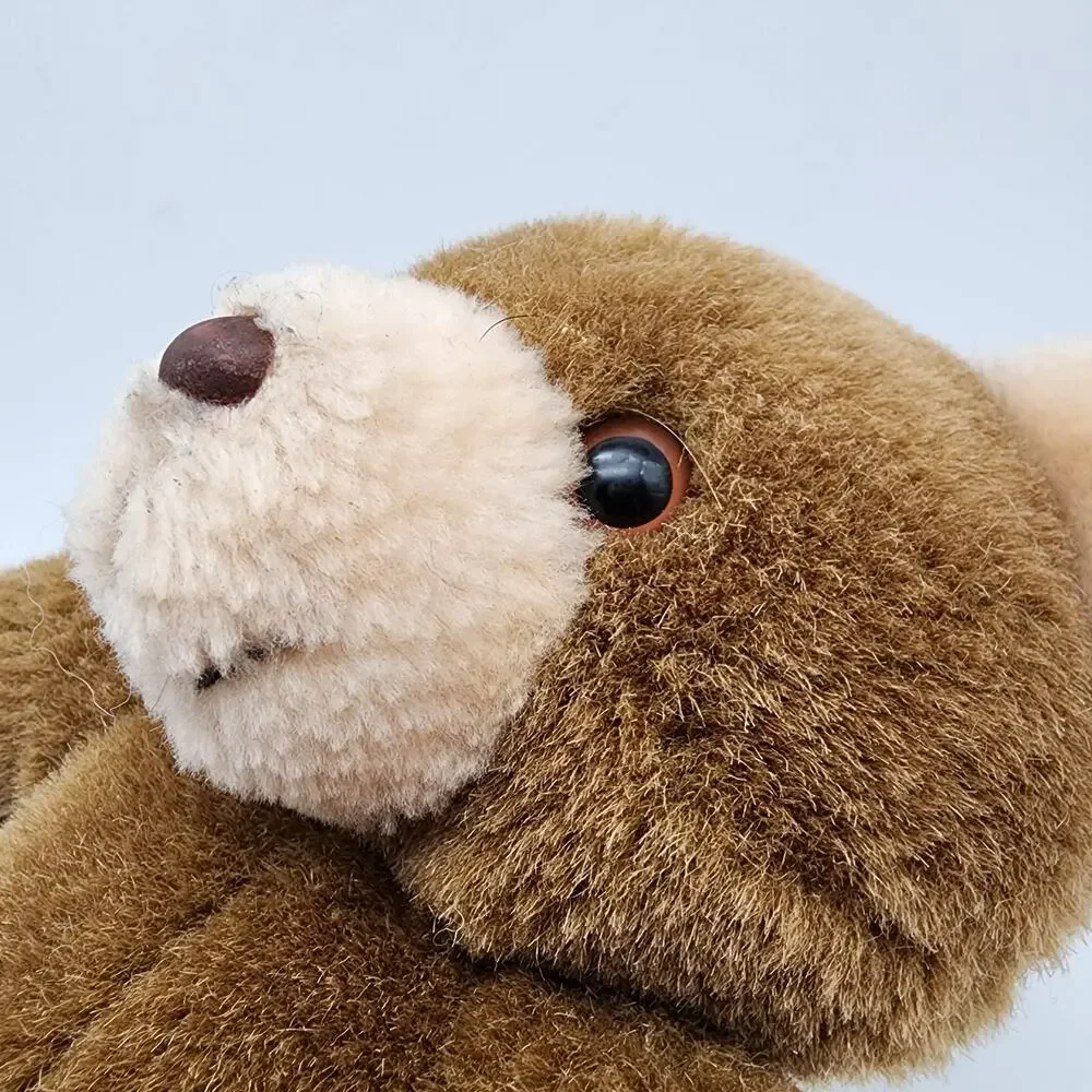 Vintage Brown Knickerbocker Teddy Bear Plush Toy 10